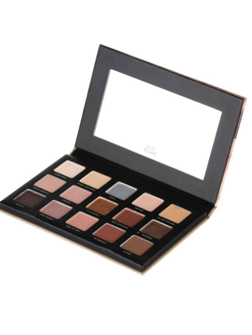 Eyeshadow PaletteMilani Gilded Nude Hyper-Pigmented Eyeshadow Palette 15 Shades